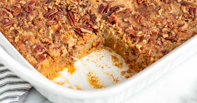 Pumpkin Dump Cake…Easy Fall Dessert