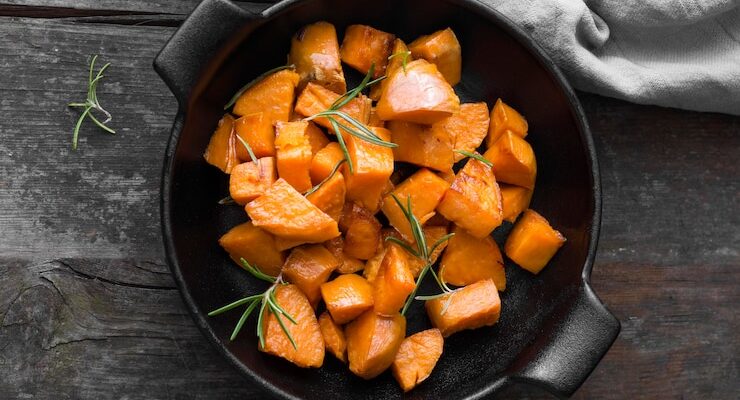A New Family Favorite..Roasted Honey Sweet Potatoes