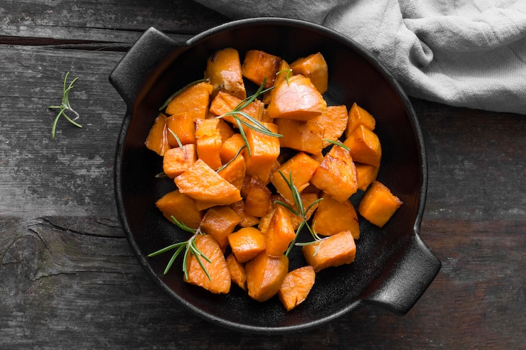 A New Family Favorite..Roasted Honey Sweet Potatoes