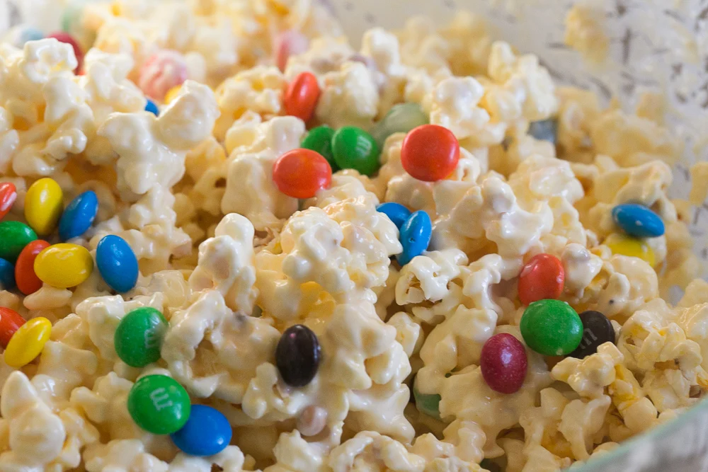 White Chocolate Popcorn Recipe For Christmas