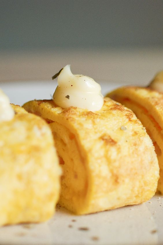 Baked Omelette Roll-Ups