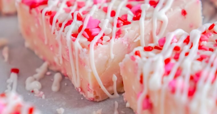 Cupid-Approved Sugar Cookie Fudge