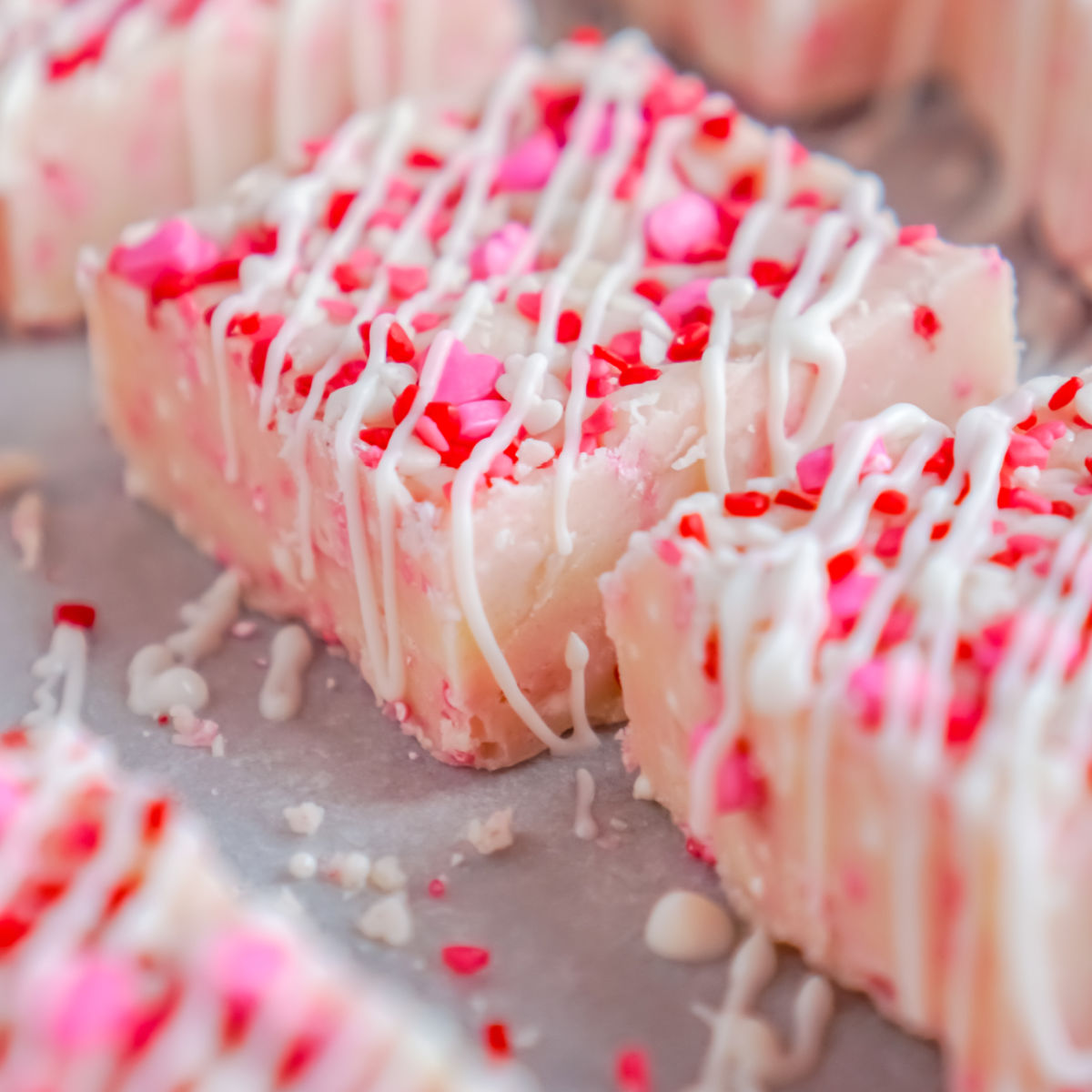 Cupid-Approved Sugar Cookie Fudge