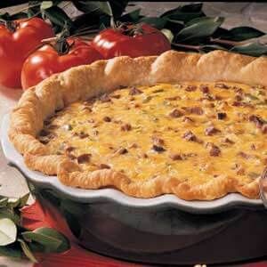 Savory Roast Beef Quiche