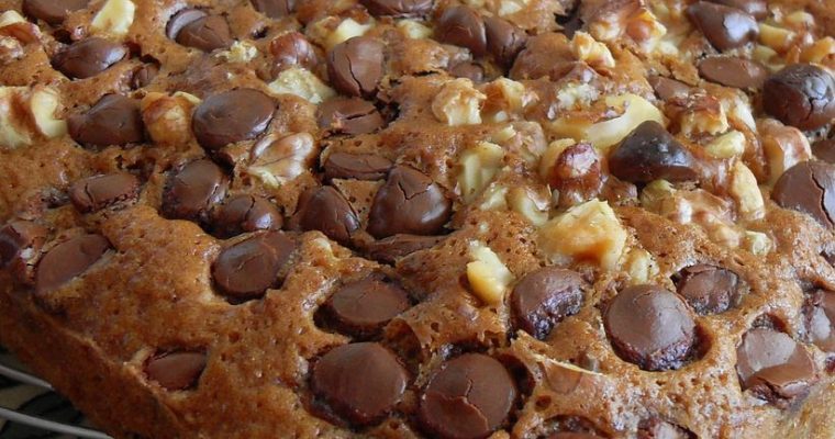 THE BEST Oatmeal Chocolate Chip Cake