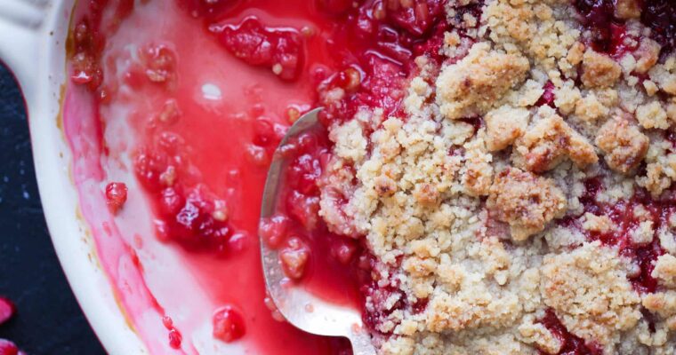 Strawberry Rhubarb Crisp