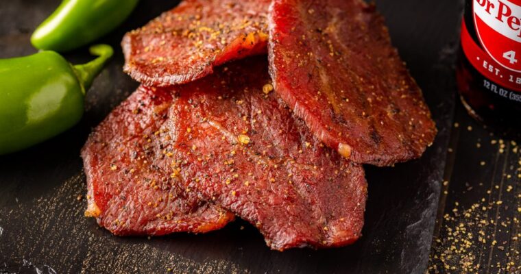 Dr. Pepper Jalapeno Beef Jerky