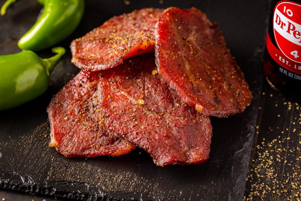 Dr. Pepper Jalapeno Beef Jerky