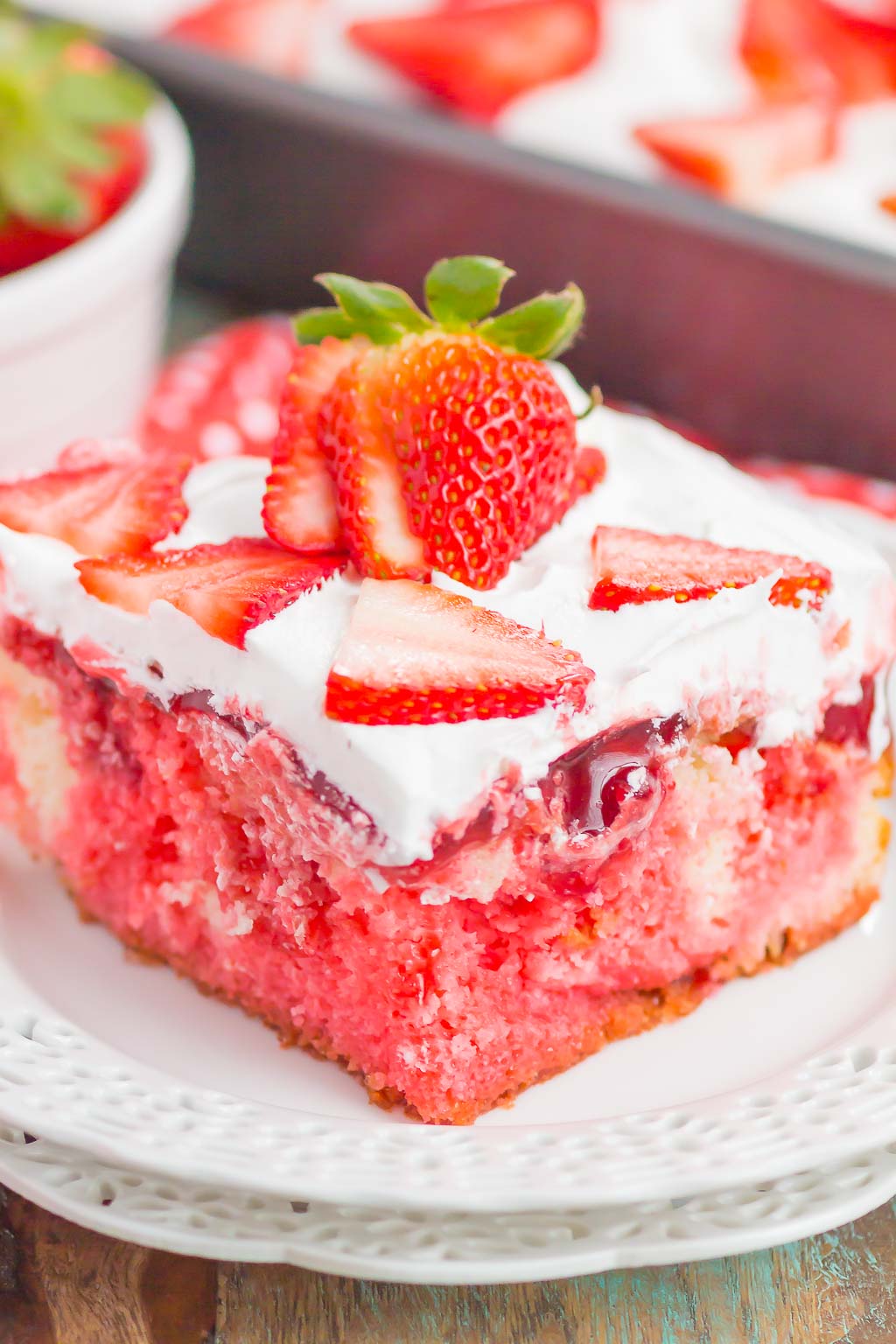 Strawberry Poke Cake