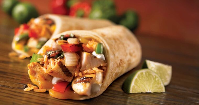 Kid-Friendly Chicken and Rice Burrito