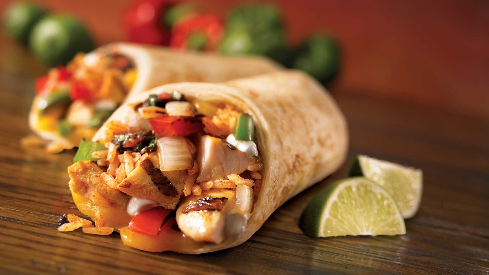 Kid-Friendly Chicken and Rice Burrito