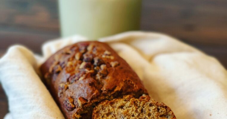 Moist Banana Pineapple Bread