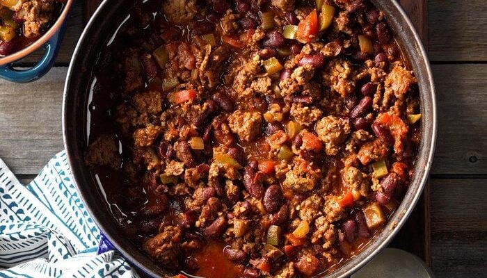 Thick and Hearty Firehouse Chili