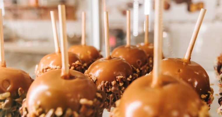 Heavenly Caramel Apples