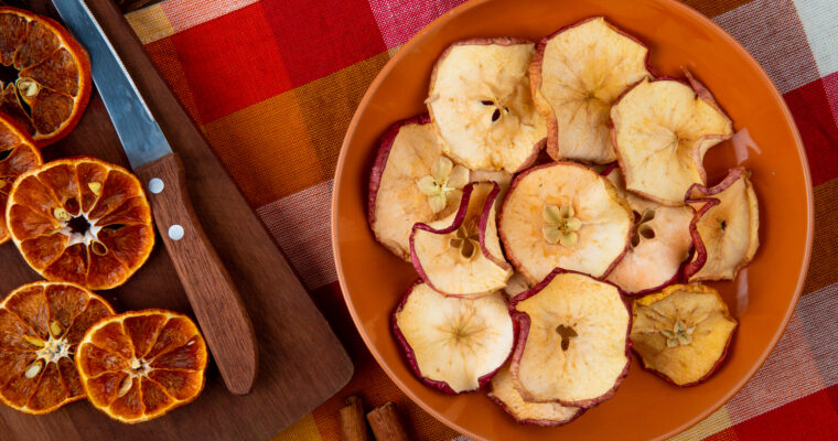 Cinnamon Apple Chips In The Oven