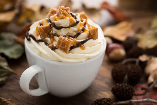 Sweet and Creamy Caramel Hot Chocolate