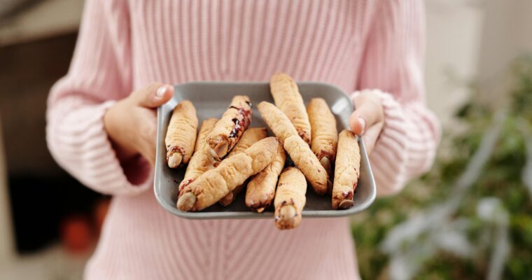 Spooky Witch Finger Cookies