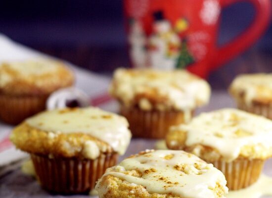 Eggnog Muffins For Christmas Breakfast