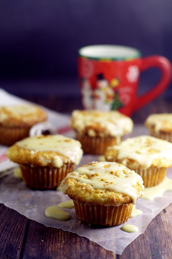 Eggnog Muffins For Christmas Breakfast