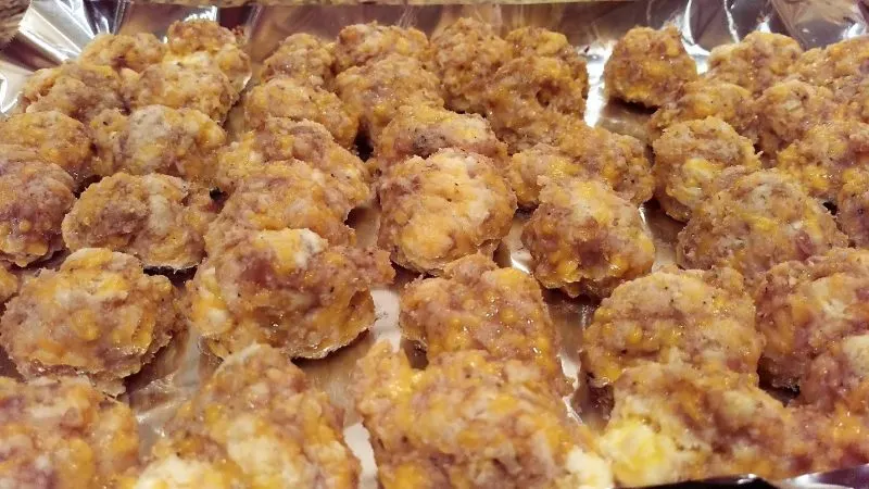 Favorite Cream Cheese Sausage Balls