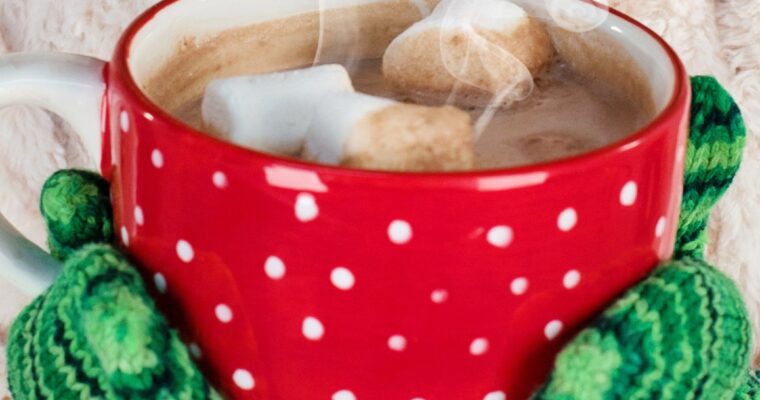 Homemade Peppermint Hot Chocolate Mix