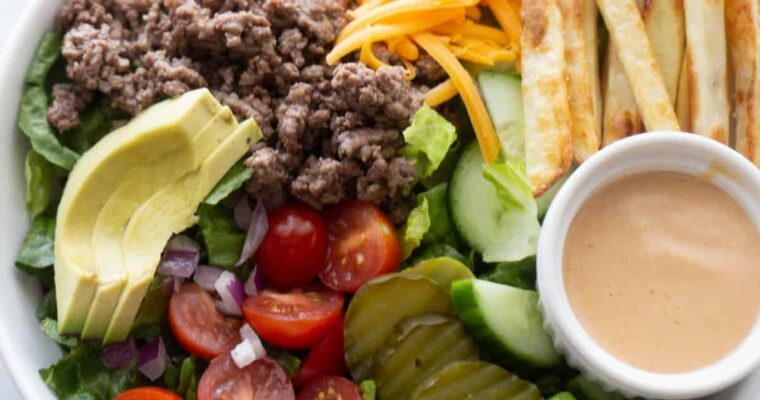 Burger In a Bowl Recipe