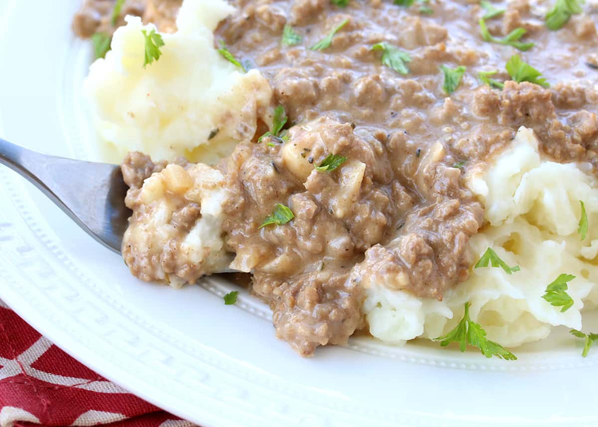 Classic School Hamburger Gravy Recipe