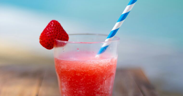 Homemade Strawberry Syrup for Strawberry Soda