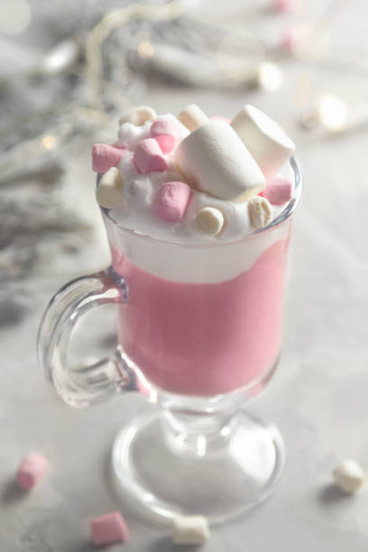 Valentine’s Day Pink Hot Chocolate