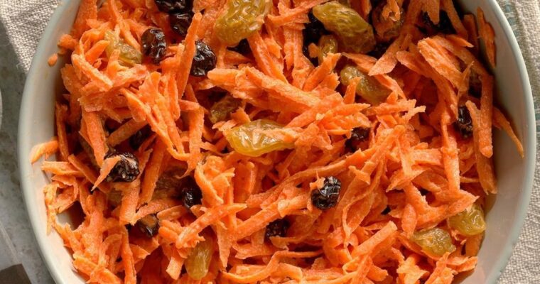 Childhood Carrot Raisin Salad Recipe