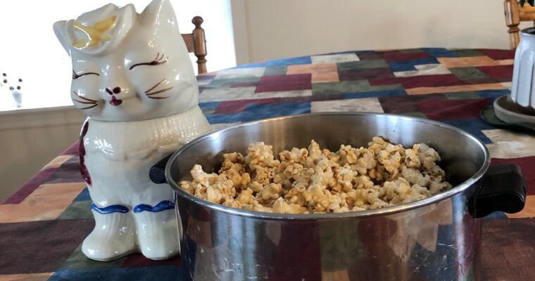 My Mom’s Famous Caramel Popcorn