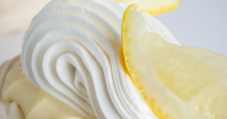 Fresh Whipped Lemon Cream