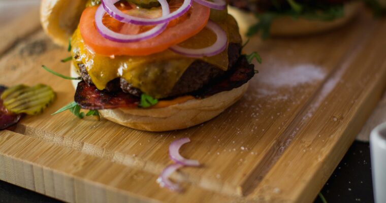 The Perfect Homemade Grilled Burger