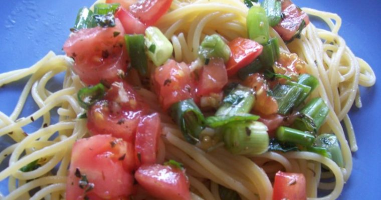 A Favorite Summer Spaghetti Salad