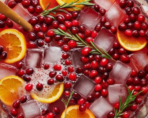 Sparkling Christmas Punch
