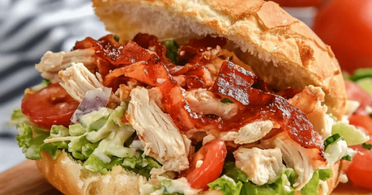 BLT Chicken Salad Sandwiches