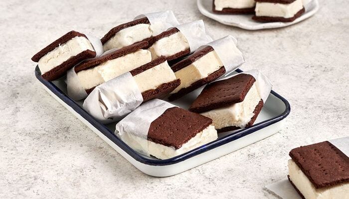 Homemade Ice Cream Sandwiches