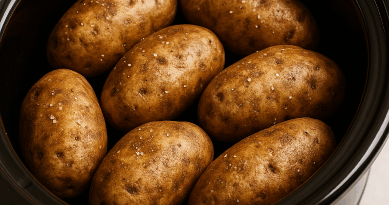 Crockpot Baked Potatoes: The Busy Cook’s Secret Weapon