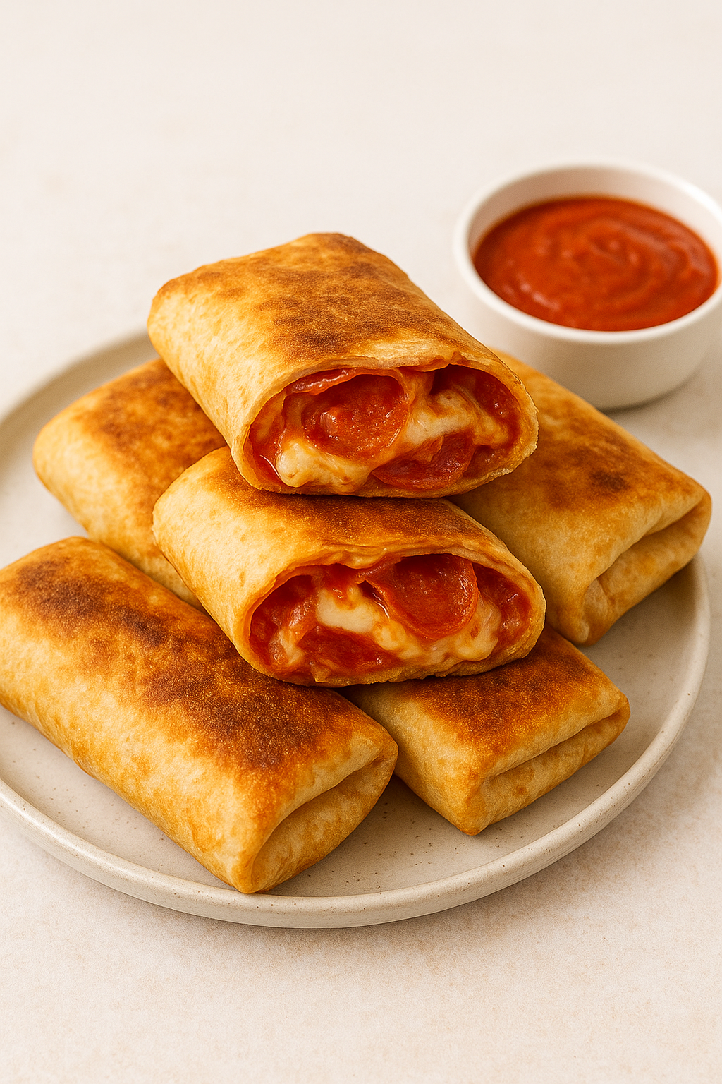 “Cheesy Pizza Burritos – Quick & Kid-Friendly Dinner Idea”