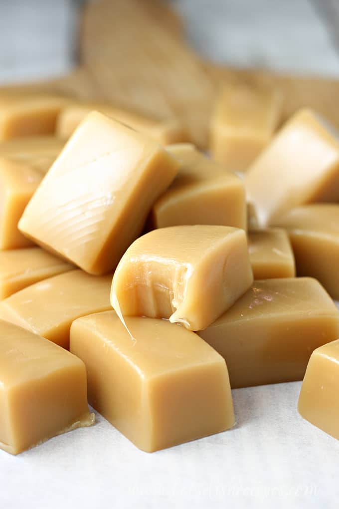 Classic Christmas Homemade Caramels