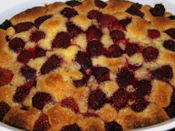 Old-Fashioned Family Raspberry Buckle