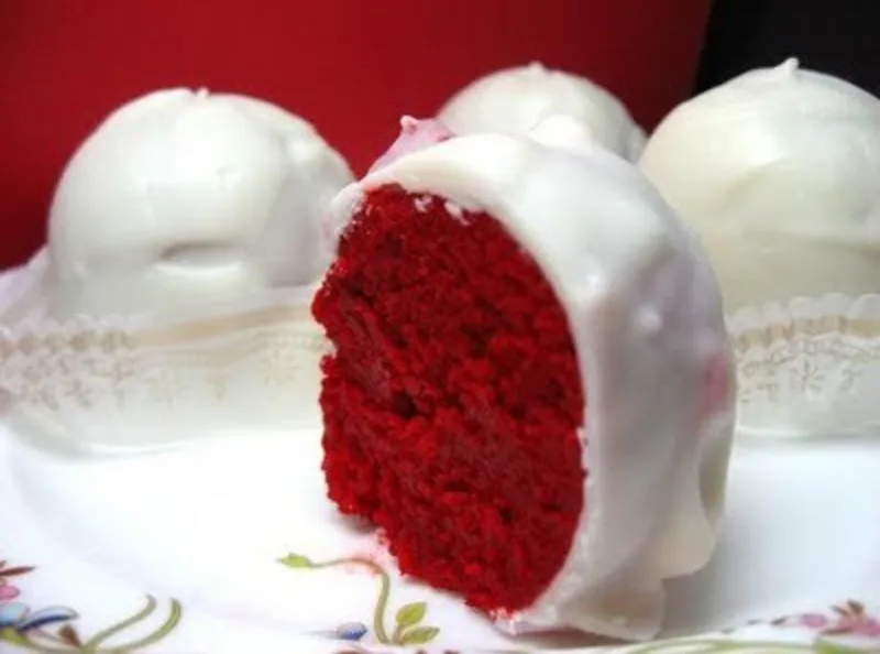 Be Mine Red Velvet Truffles