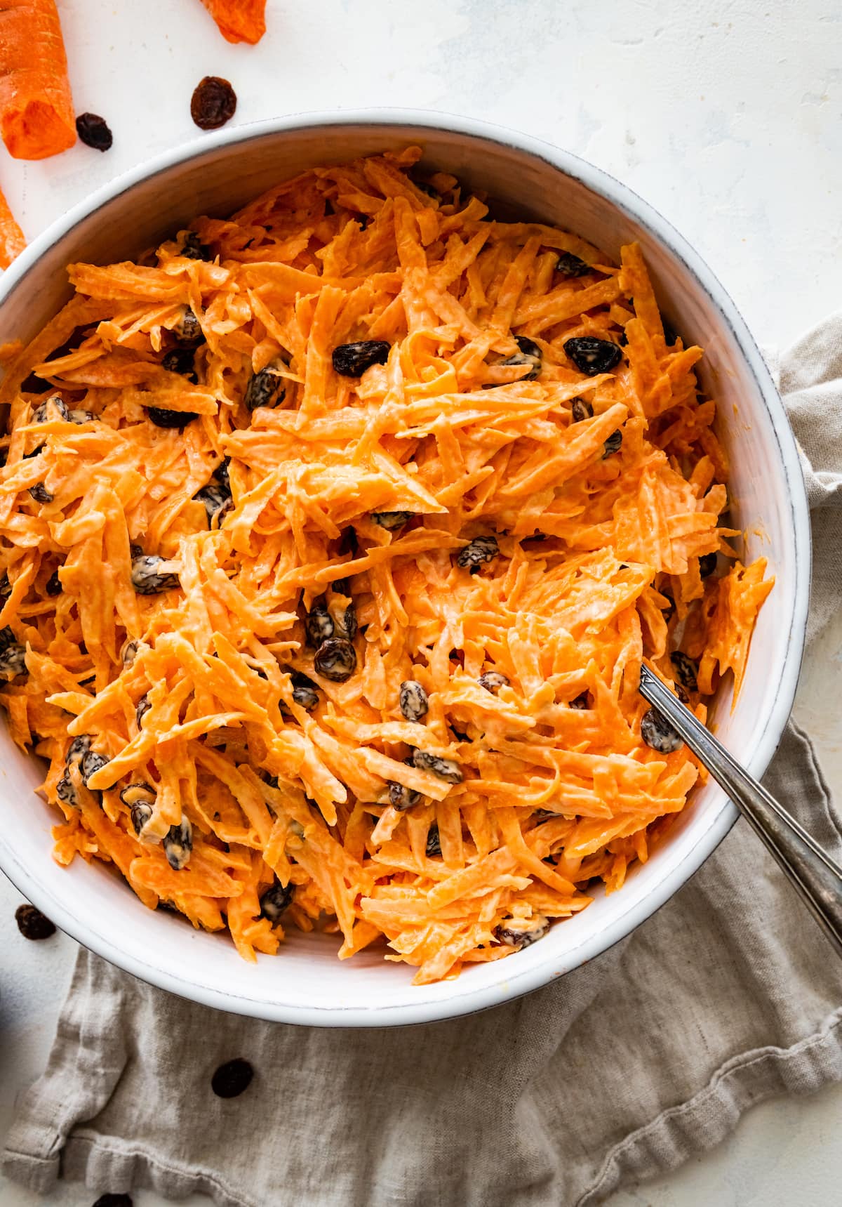 Homestyle Carrot Raisin Salad