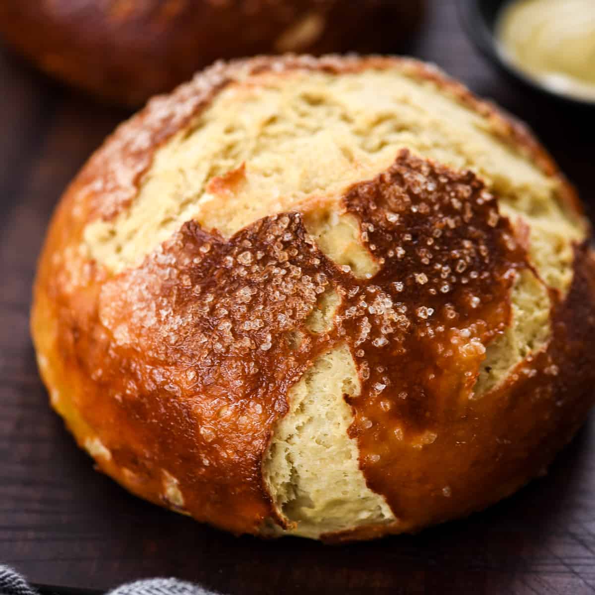 Simple Pretzel Bread