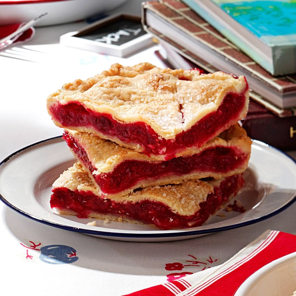 Easy Raspberry Pie Bars